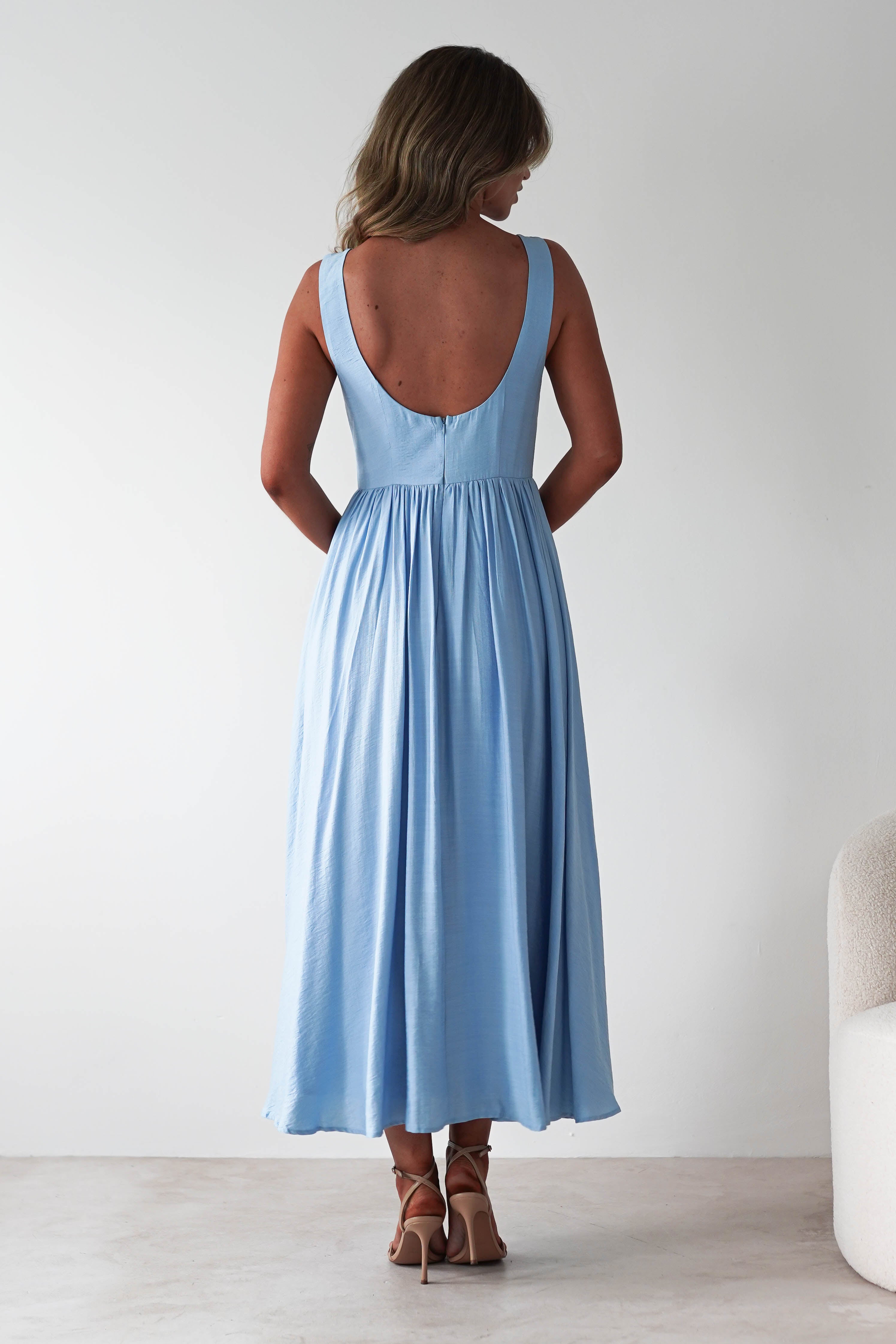 Vestido Monroe Azul