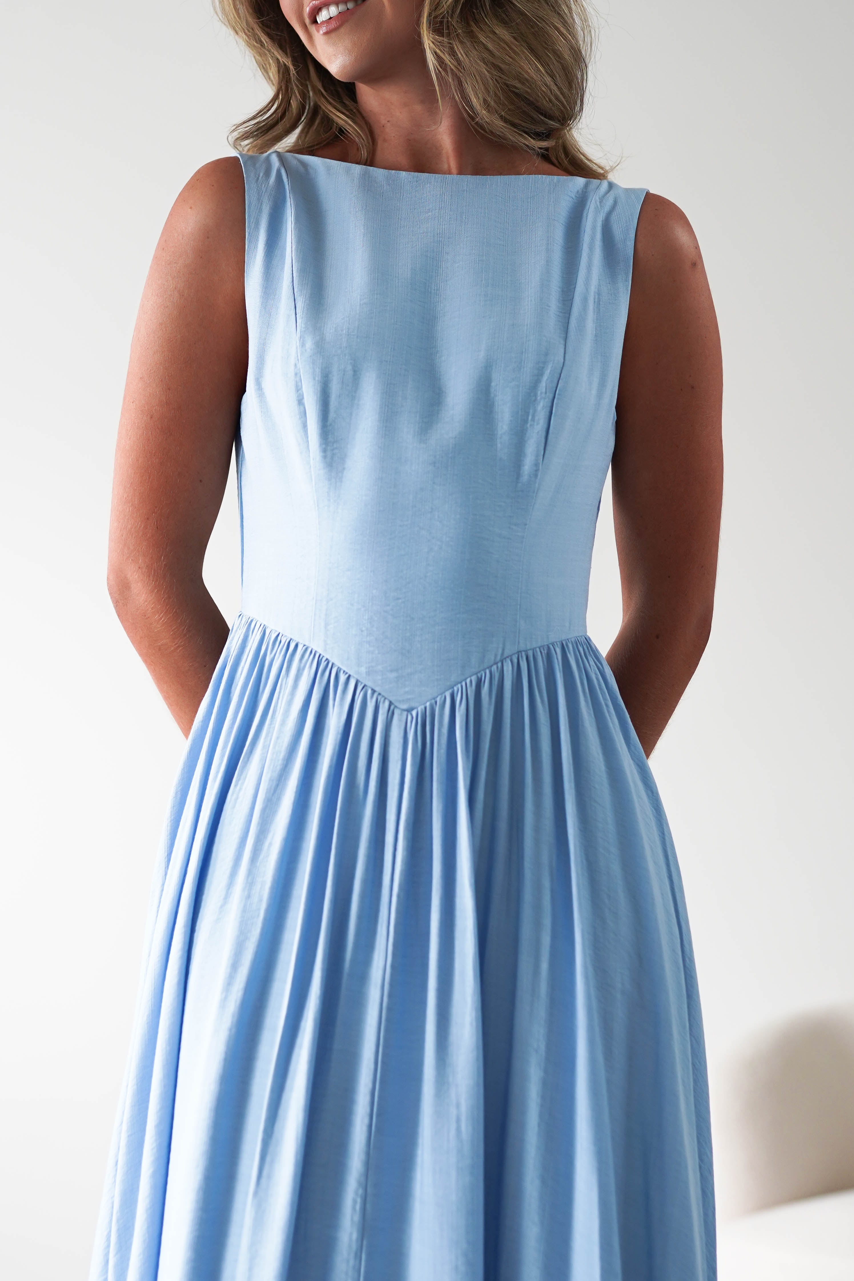 Vestido Monroe Azul