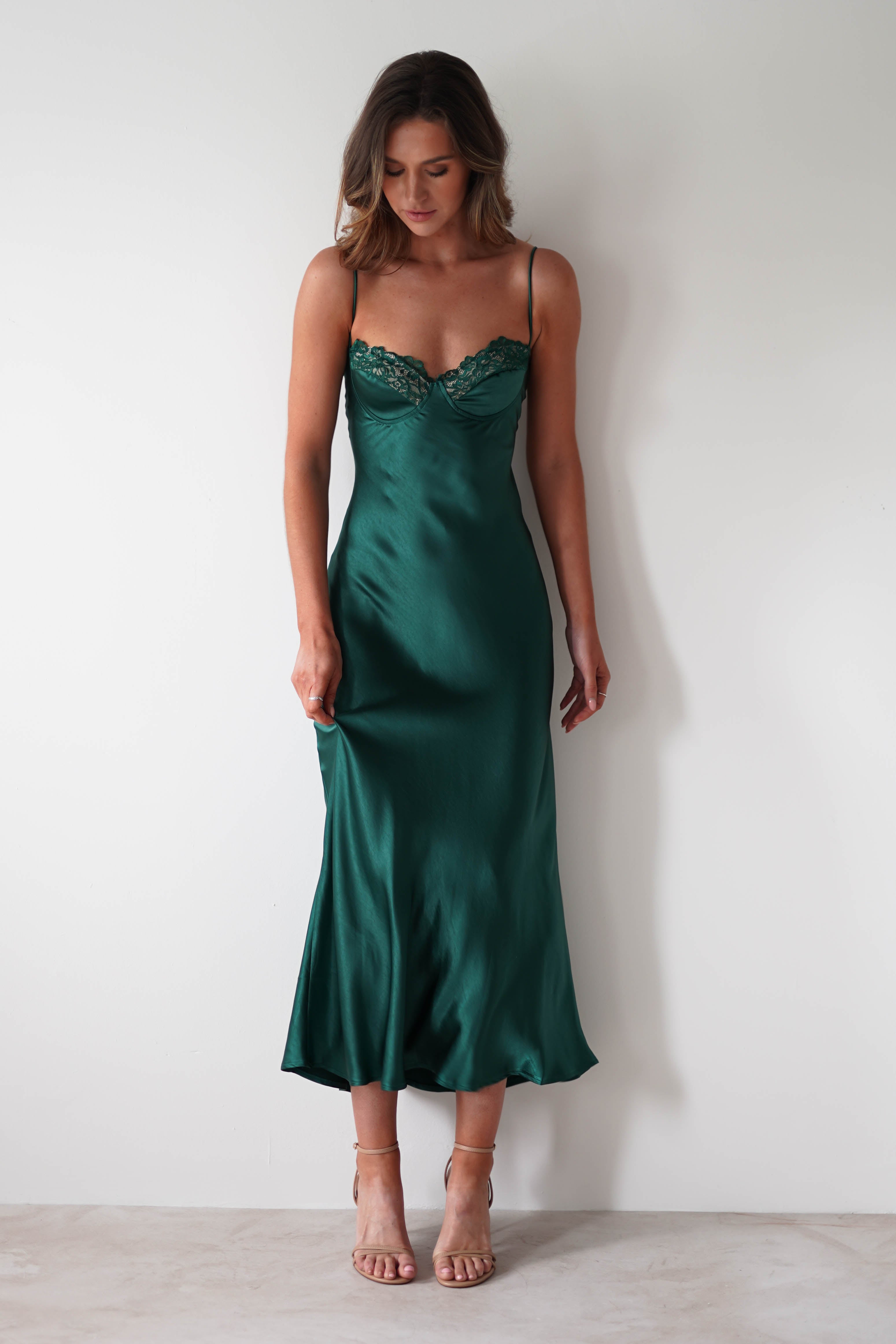 Vestido Ricci Verde Floresta