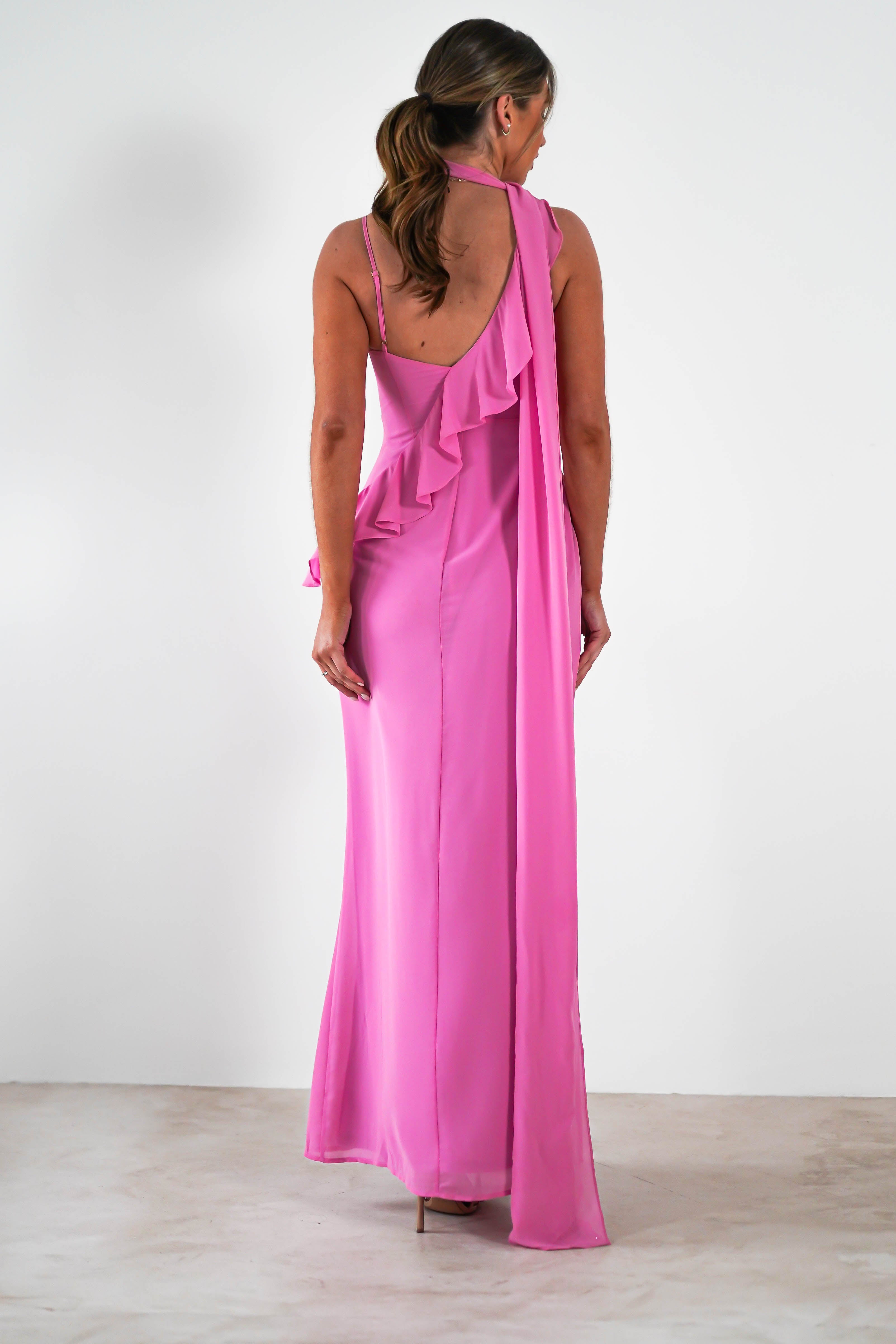 Vestido Rosella Fúcsia