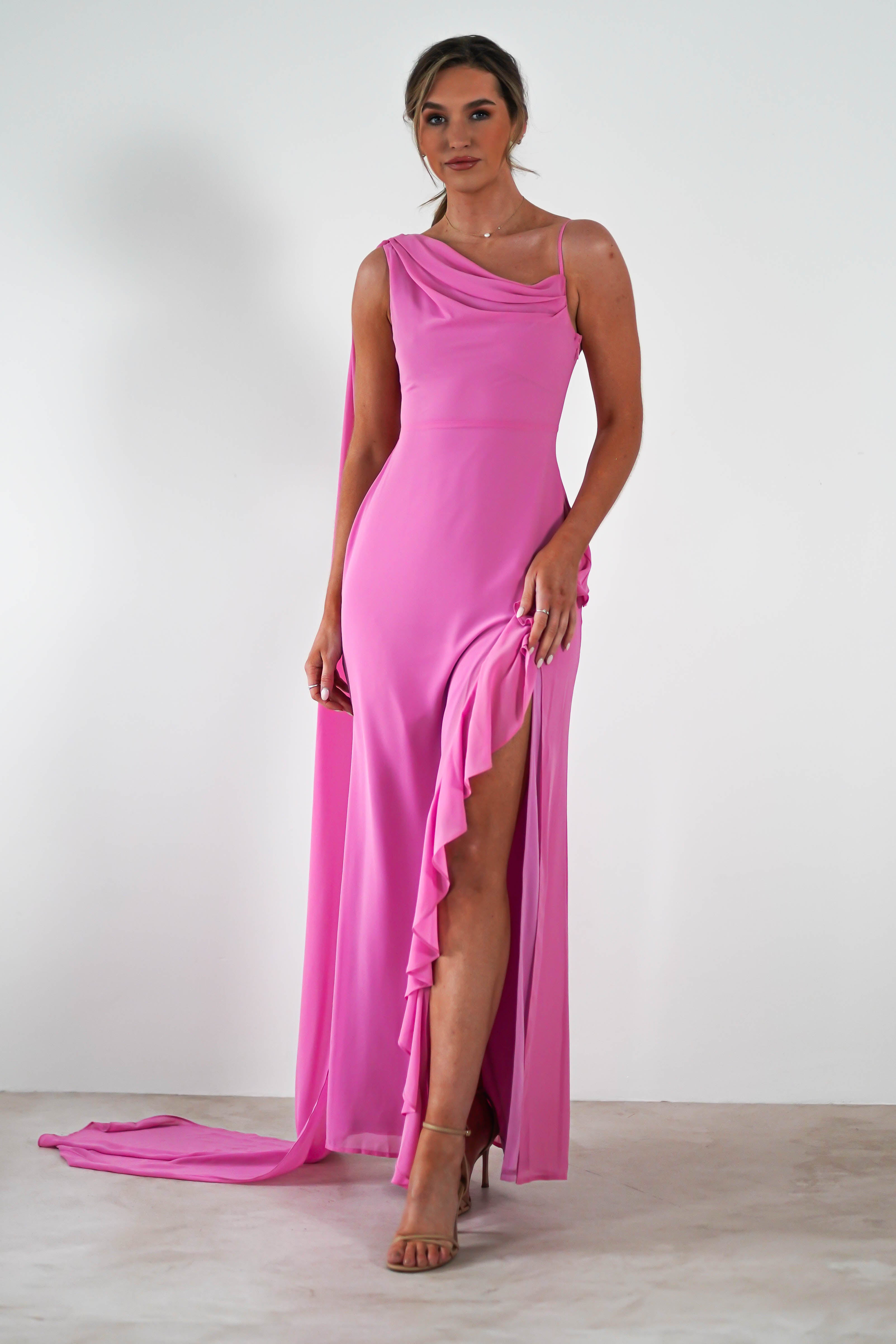 Vestido Rosella Fúcsia