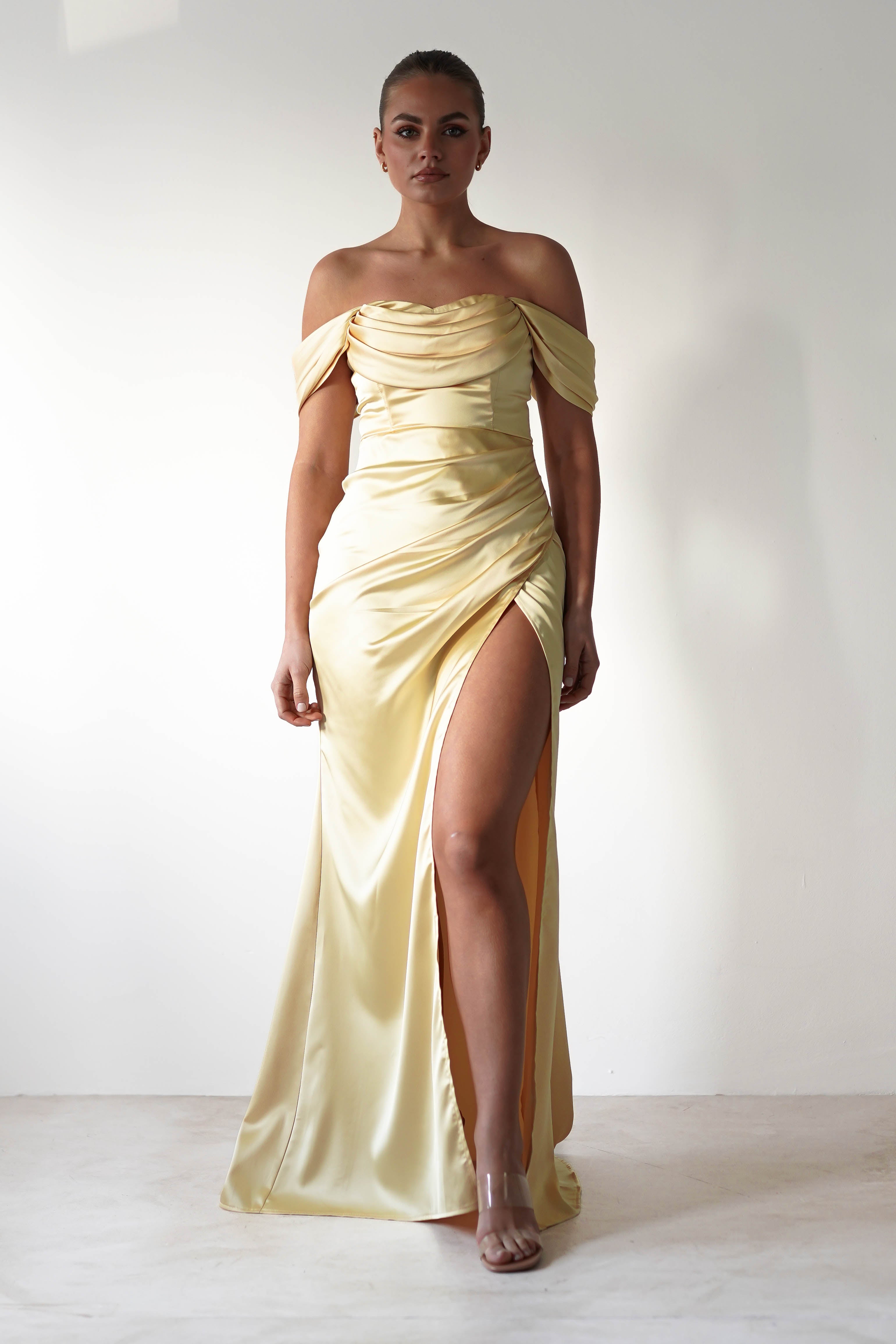 Vestido Monica Amarelo
