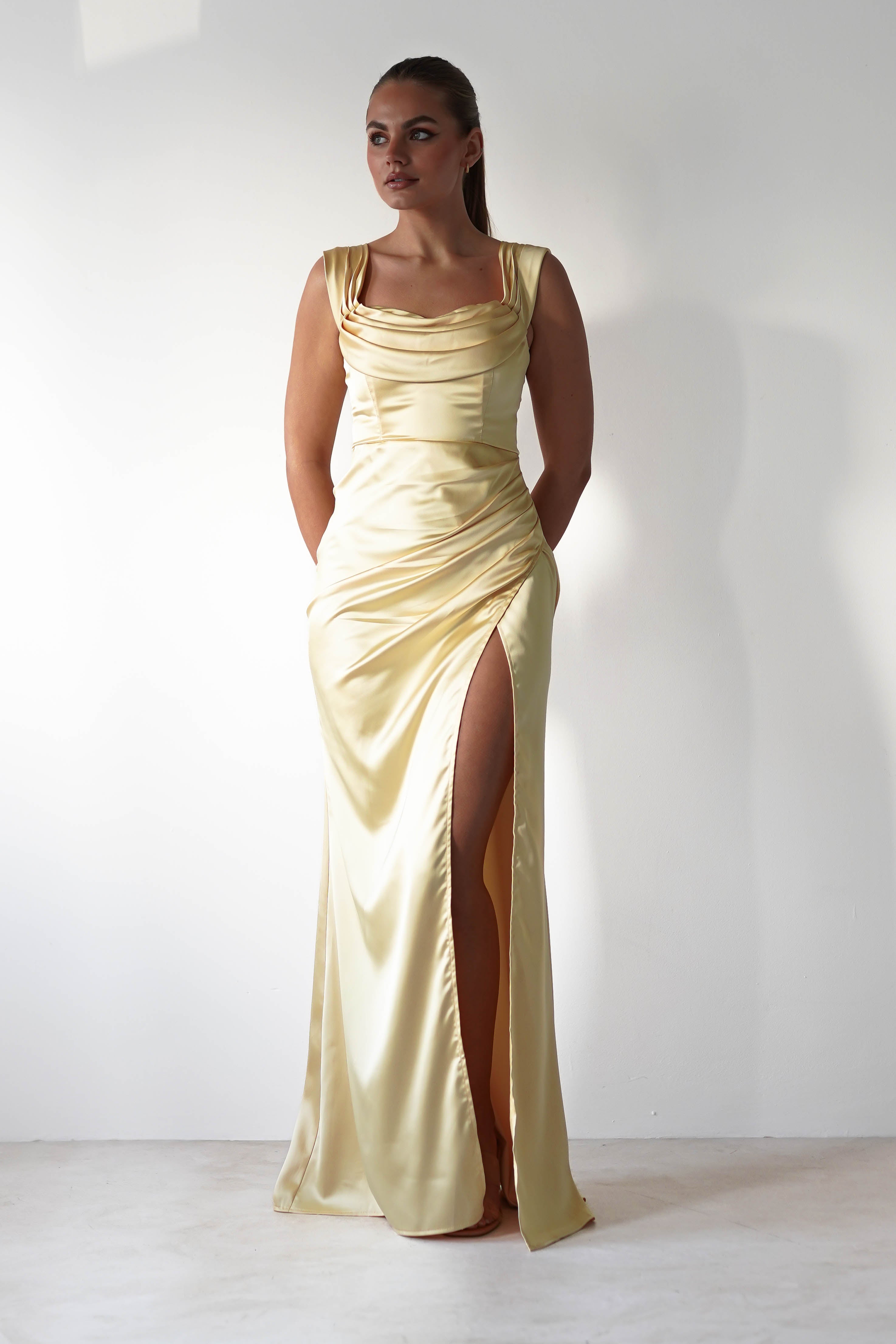 Vestido Monica Amarelo