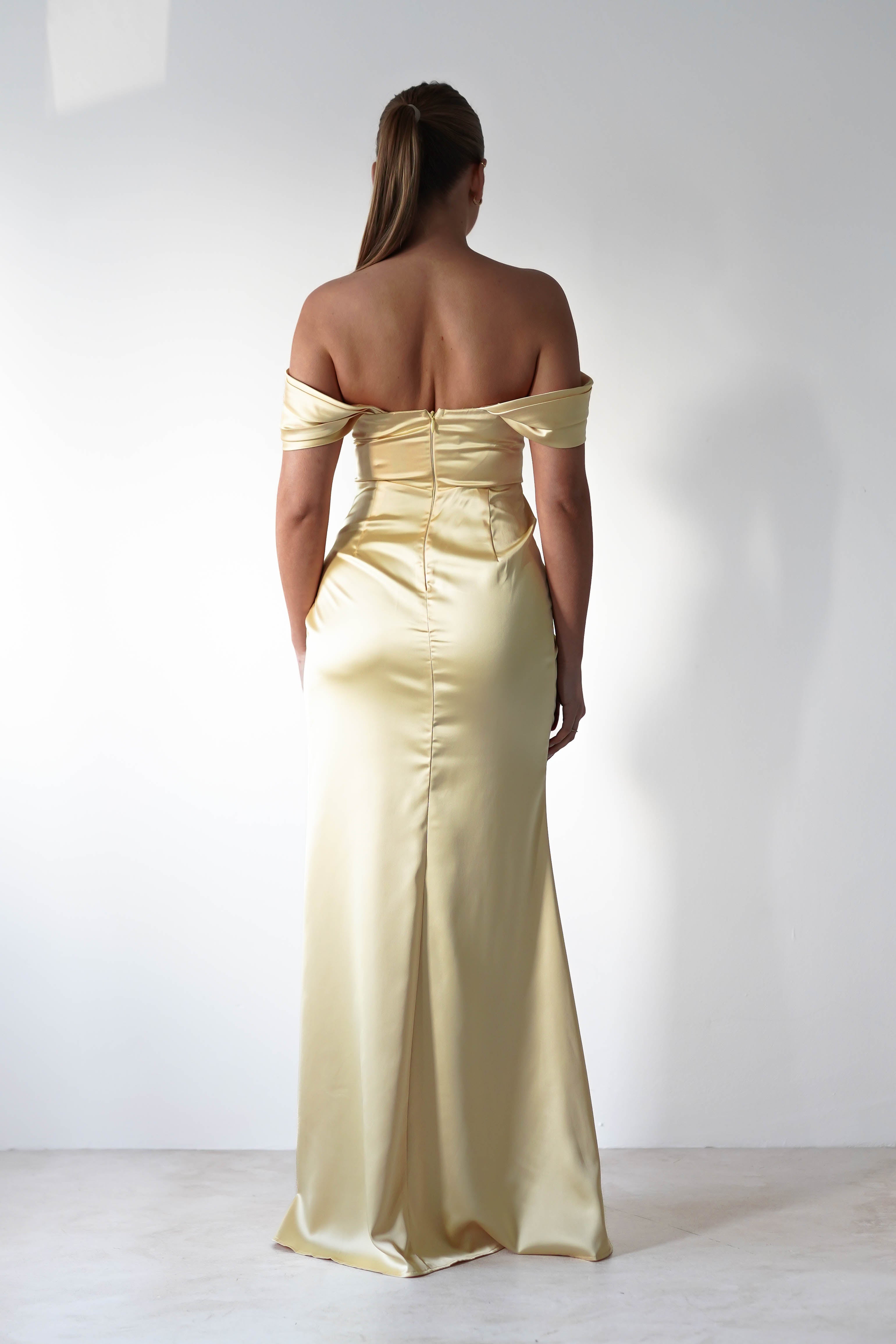 Vestido Monica Amarelo
