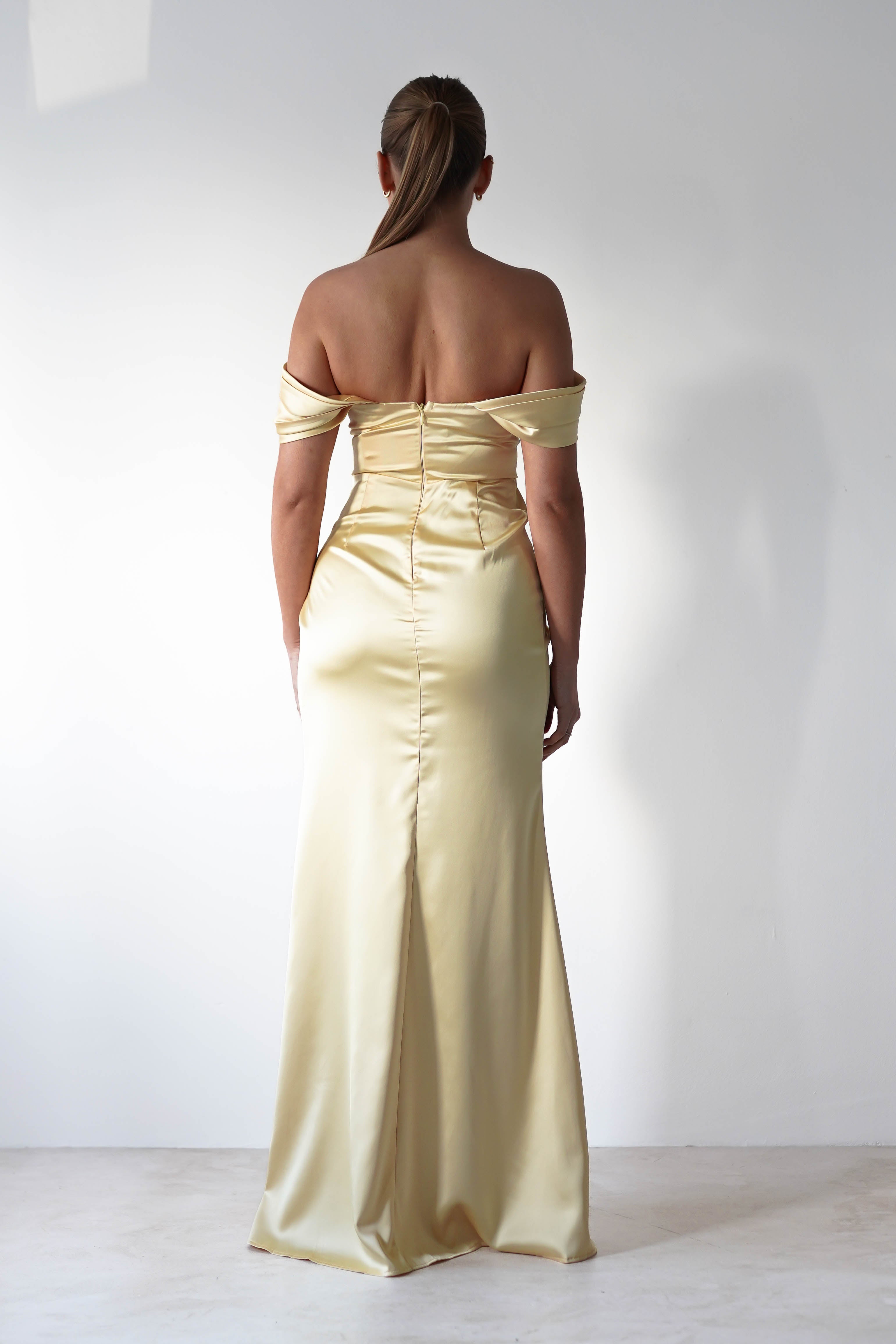 Vestido Monica Amarelo