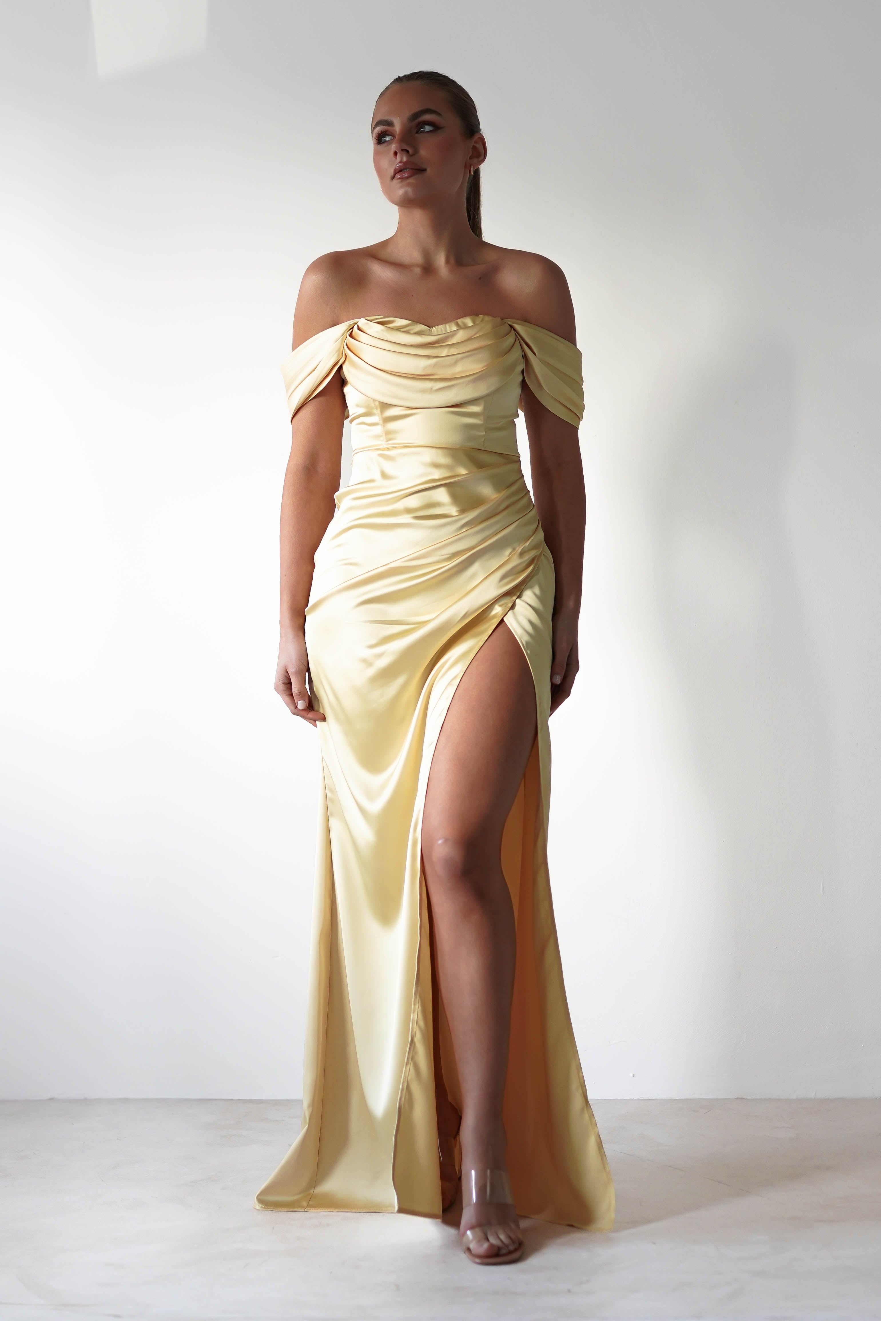 Vestido Monica Amarelo