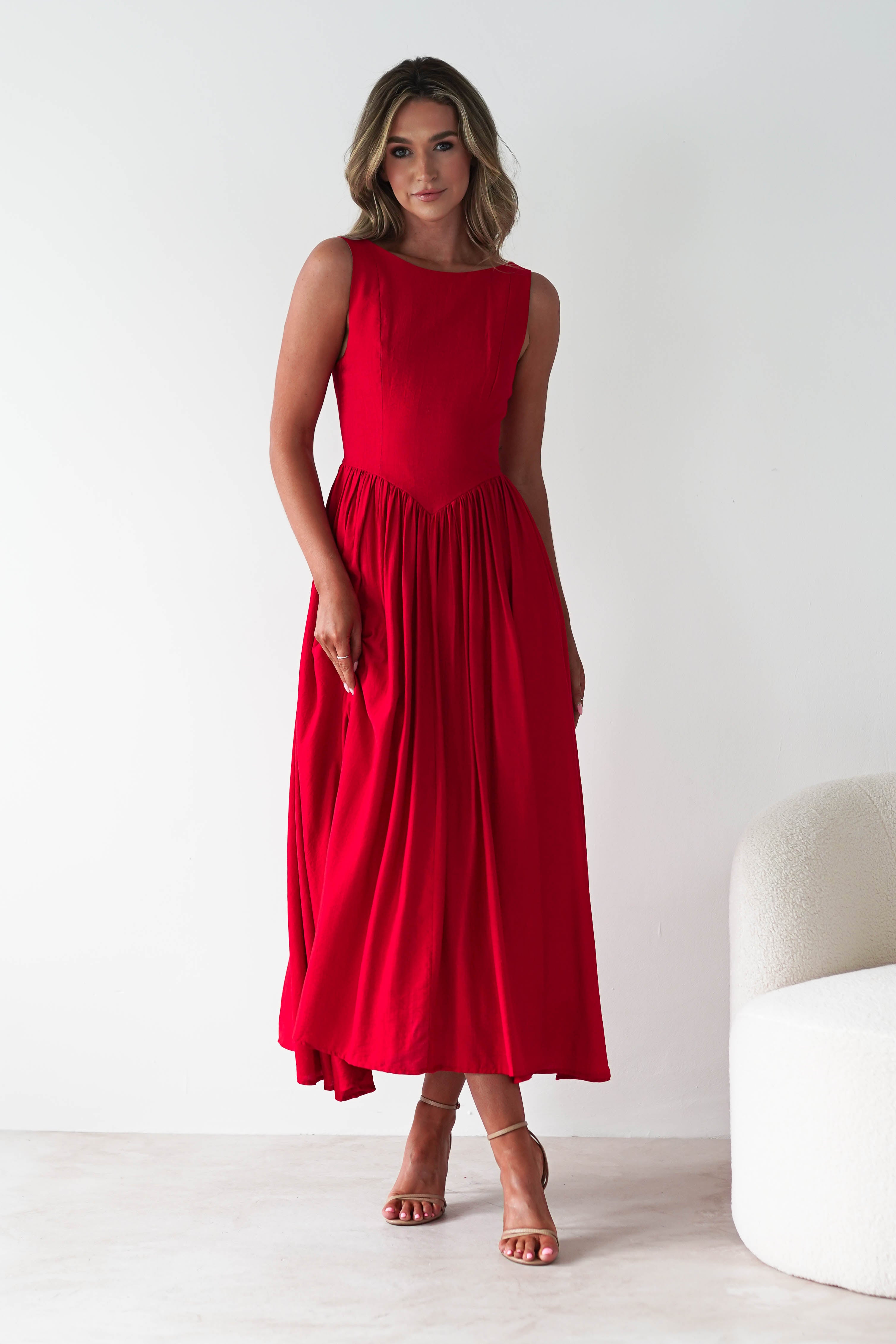 Vestido Monroe Vermelho