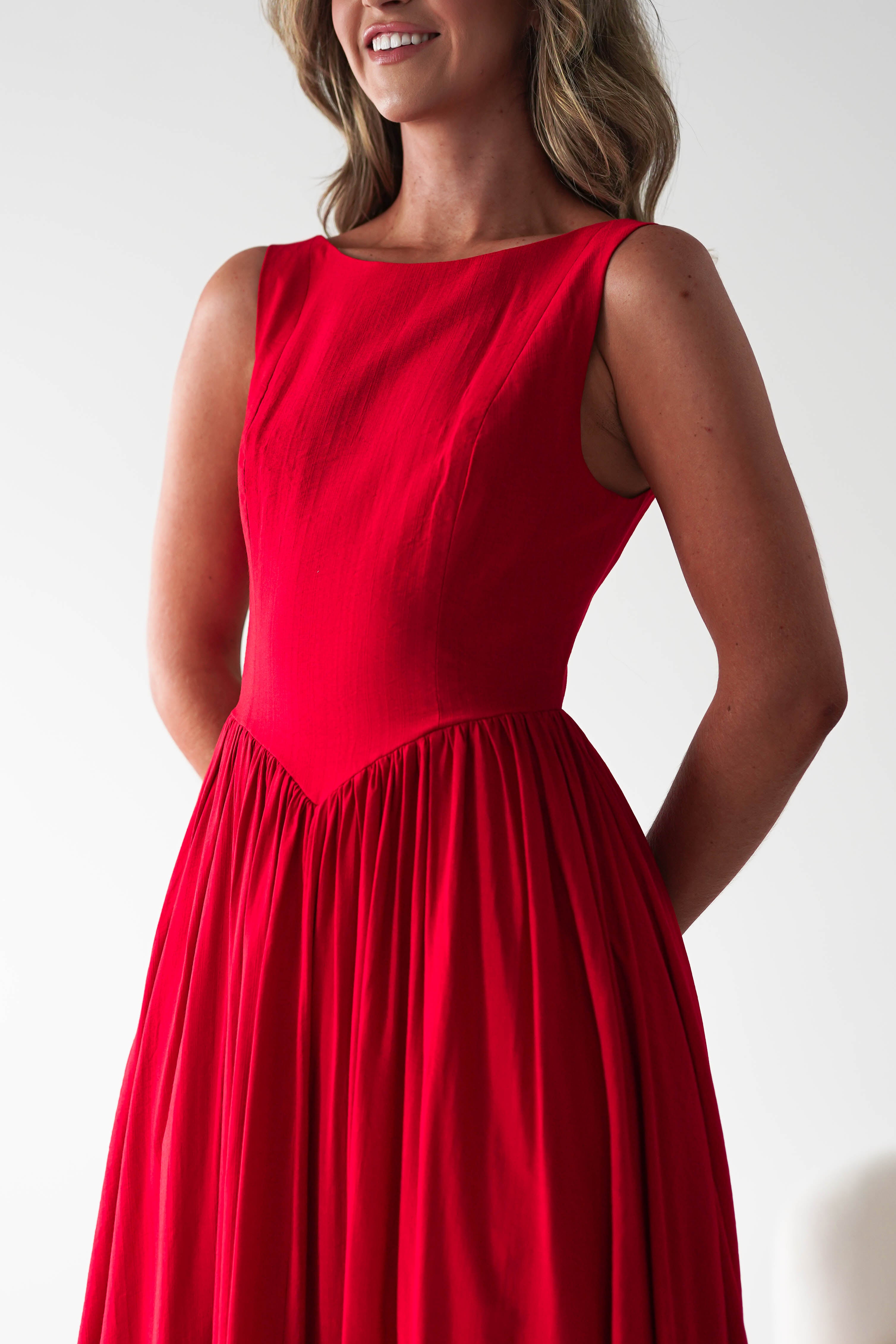 Vestido Monroe Vermelho