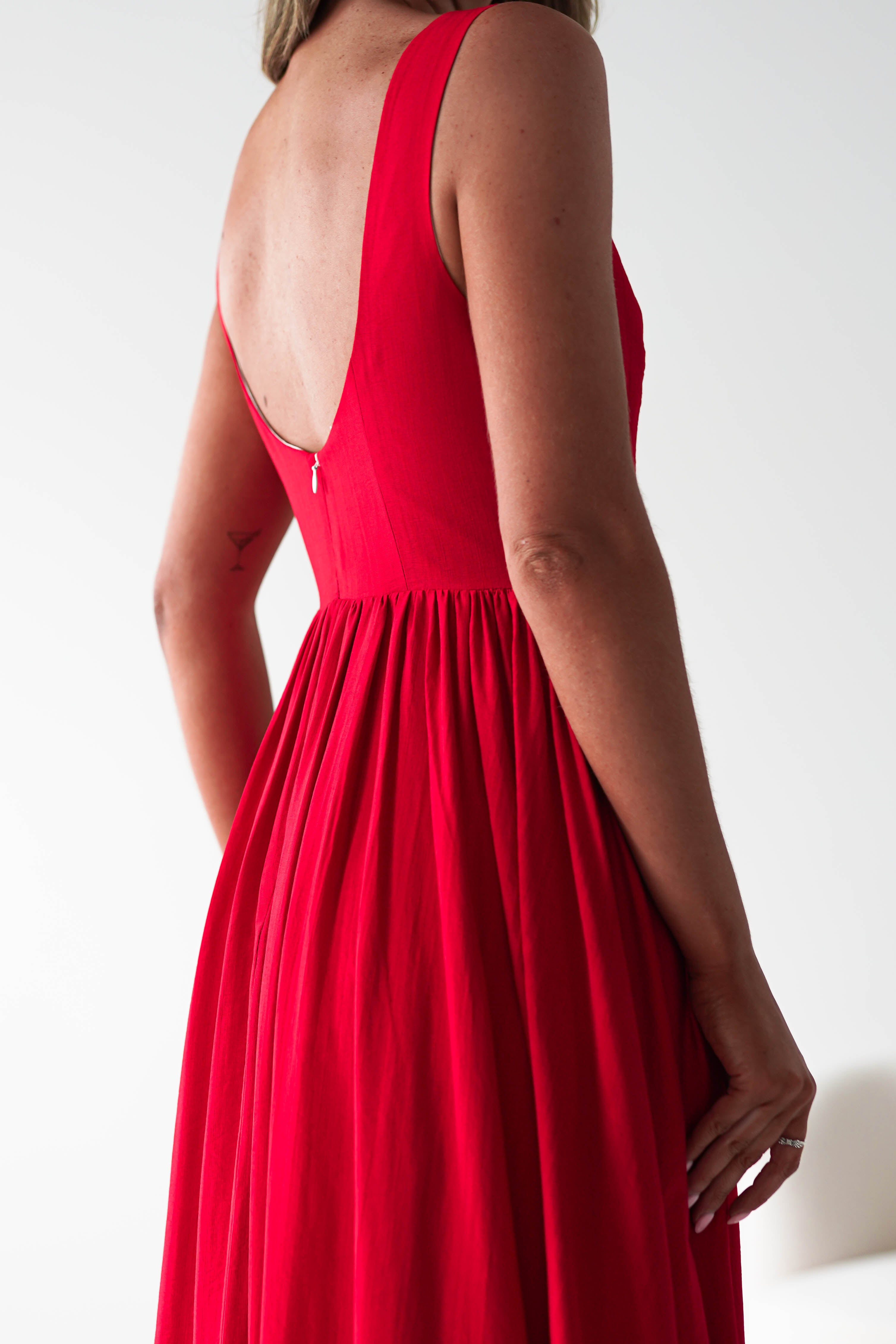 Vestido Monroe Vermelho