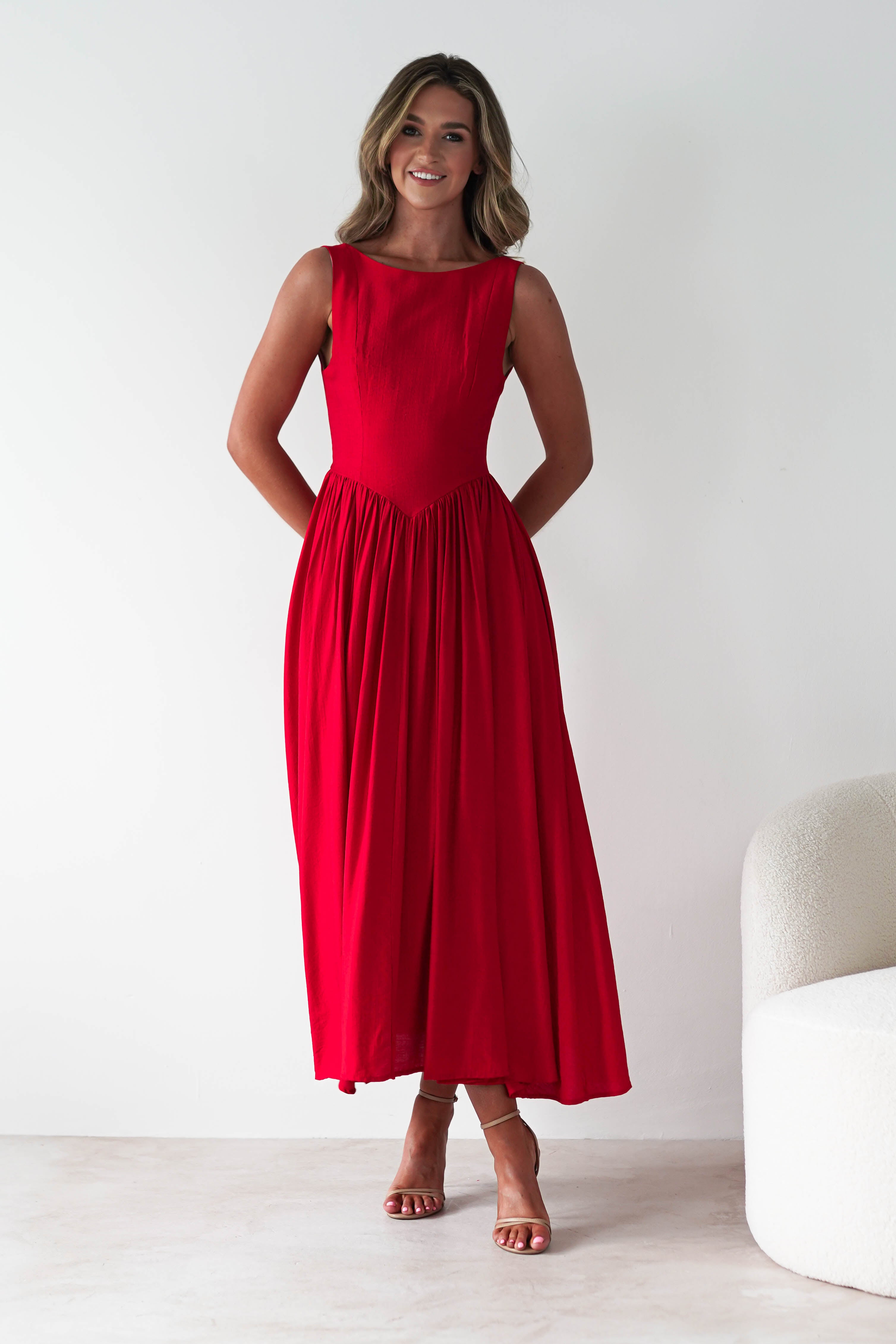 Vestido Monroe Vermelho