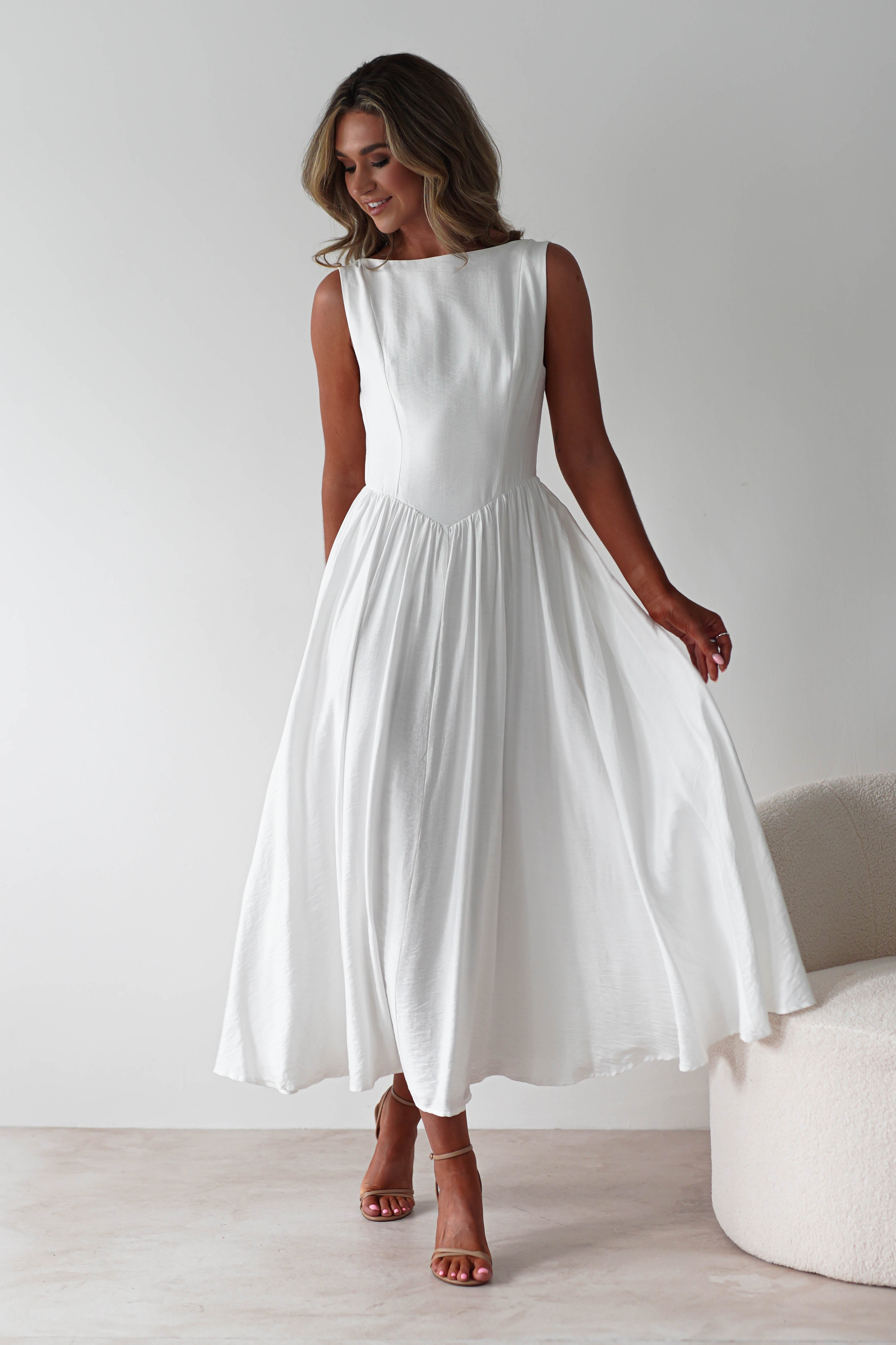 Vestido Monroe Branco