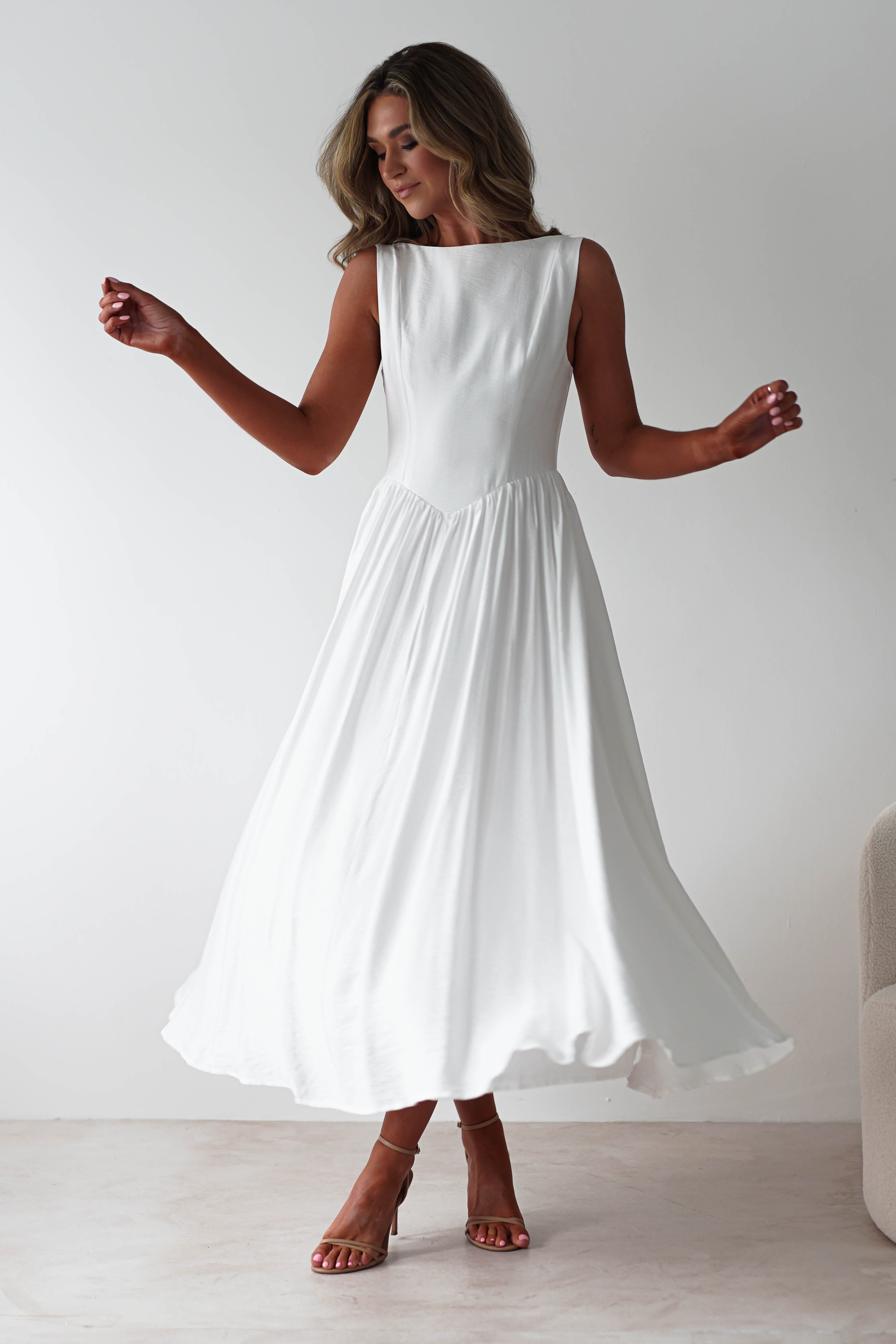 Vestido Monroe Branco