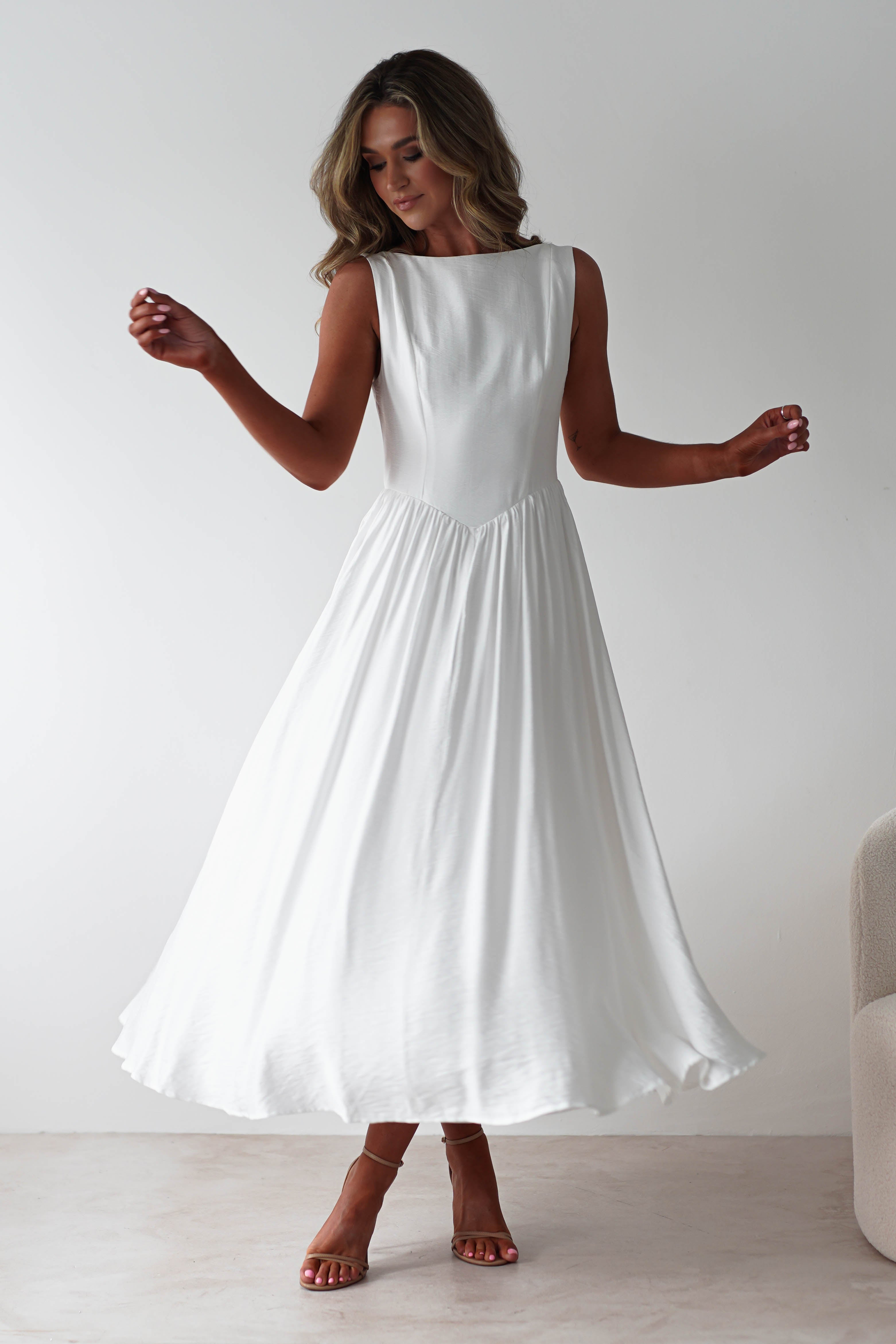 Vestido Monroe Branco