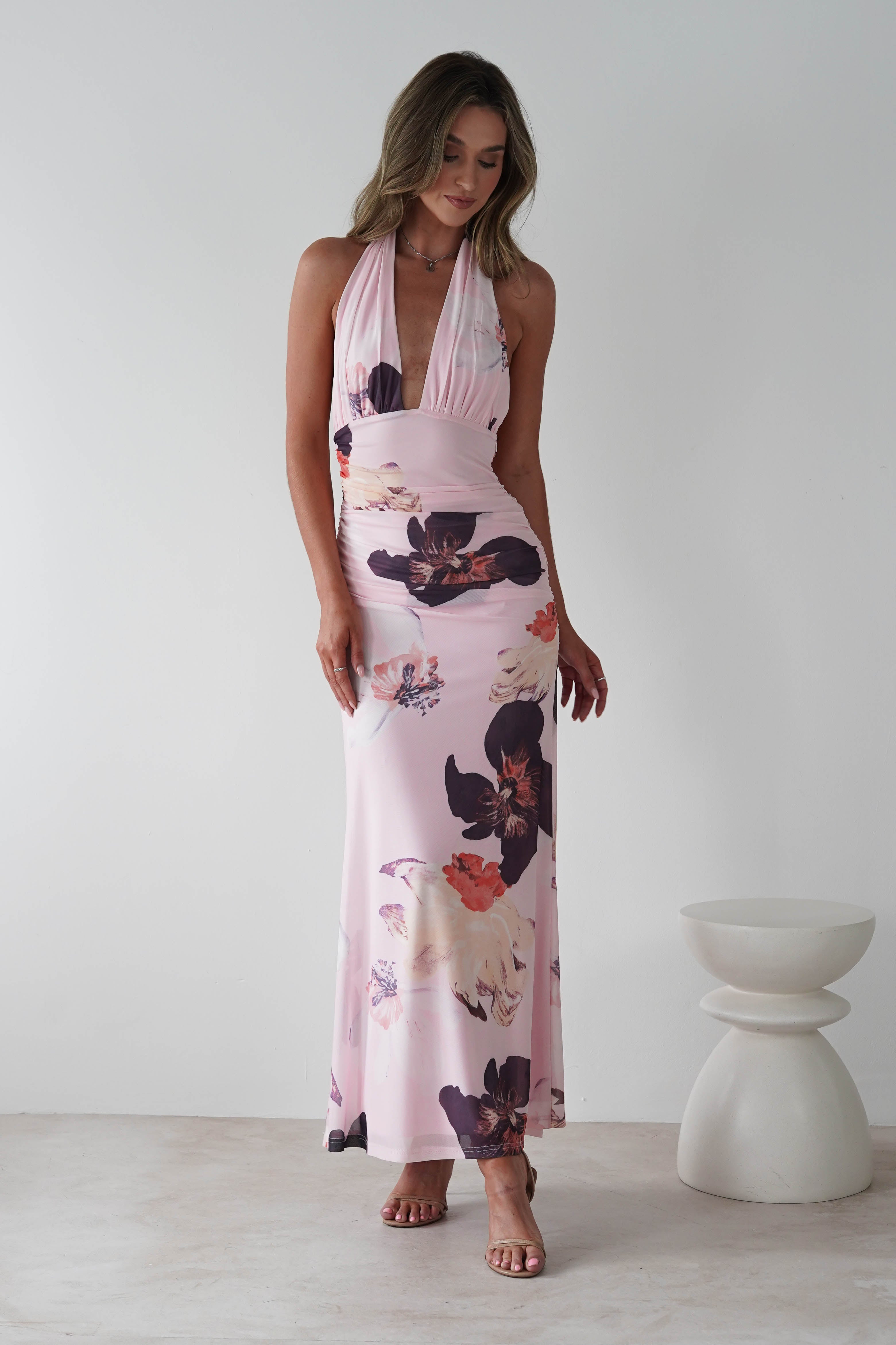 Vestido Rhoda Rosa claro